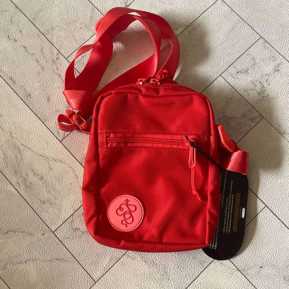 Baboon to the Moon NWT Small Crossbody Bag Bright Red